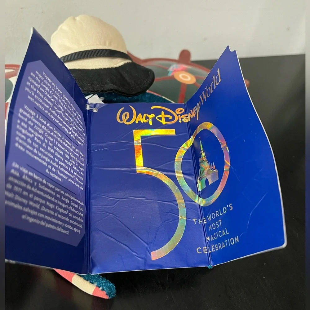 Disney Park 50th Anniversary Jungle Cruise The Main Attraction Ear Headband